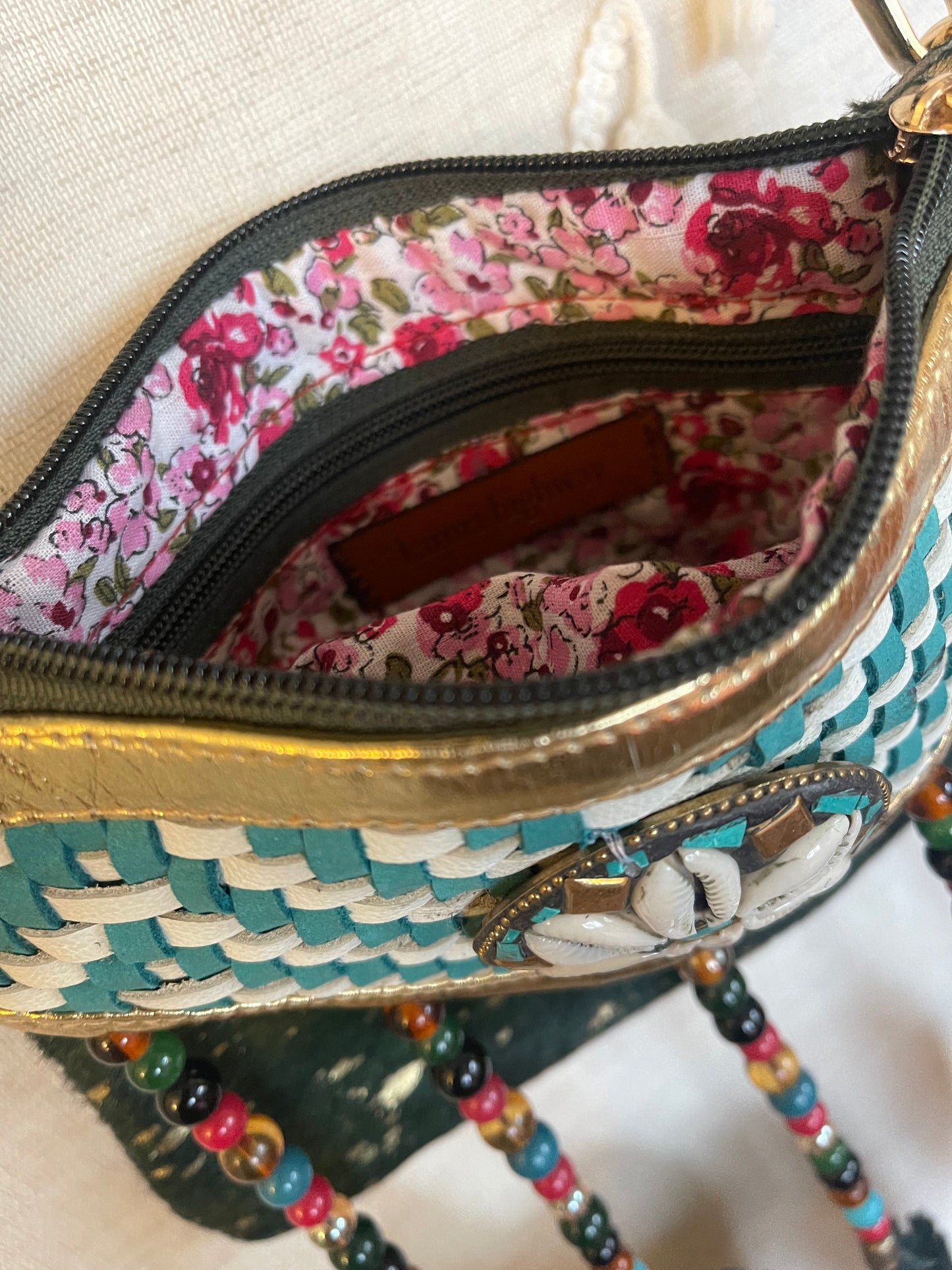 Raven Crossbody (Moss Green)
